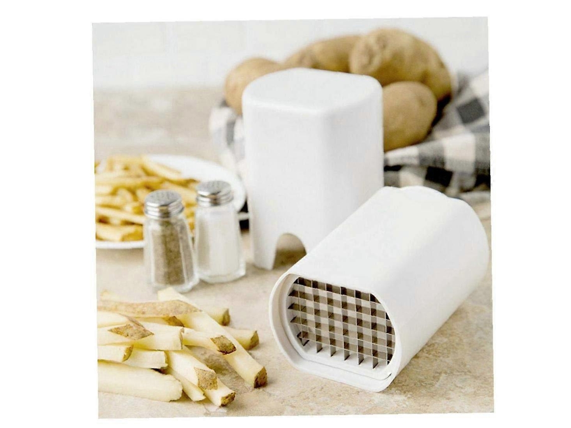 Cortador de papas fritas en tiras de acero inoxidable. Everley891