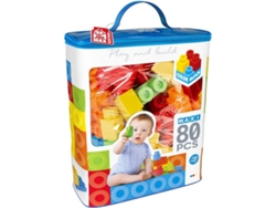 Juegos de Construcciones COLOR BLOCK (Edad Mínima: 12 Meses - 80 Piezas)