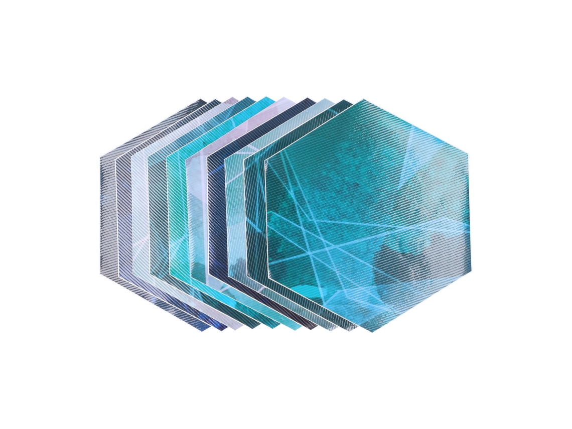 Adhesivo Hexagonal 3d Autoadhesivo Para Suelo, Antideslizante, Para Decoración De Paredes Del Hogar.