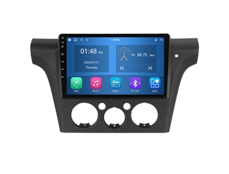 Autoradio 4GB RAM64GB ROM ROVERONE para Mitsubishi Outlander 1 2001 - 2008 CarPlay Android Coche Radio Bluetooth Navegación