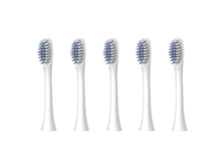 5 cepillos de dientes eléctricos para adultos cepillos de dientes recargables de alta potencia (blanco) RNEMITERY