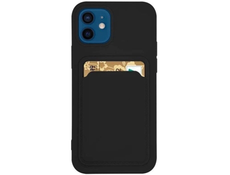 Carcasa Samsung Galaxy A22 LTE (4G) LMOBILE Porta Tarjeta Negro