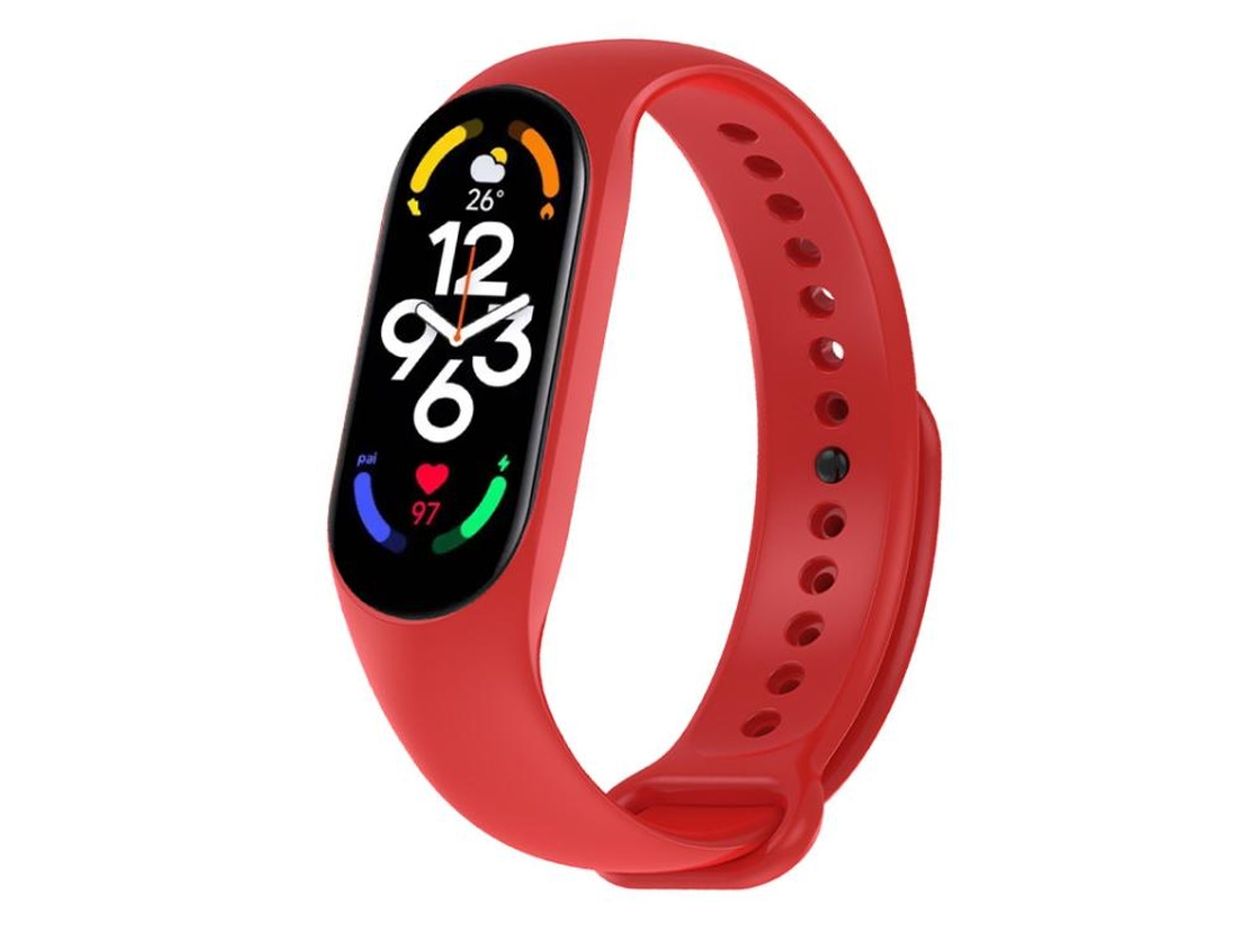 Funda para Xiaomi Smart Band 10/9/8 - Silicona de color sólido - Integrada