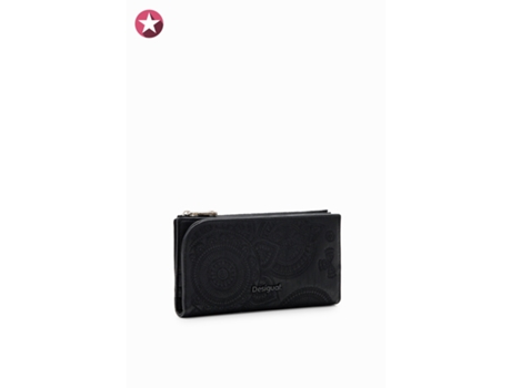 Cartera Fólio de Mujer DESIGUAL Dejavu Ines Negro