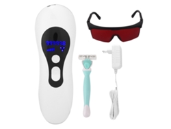 Depilador Eléctrico Ipl Flash Professional 990000 Máquina De Depilación Facial Y Corporal Blanca