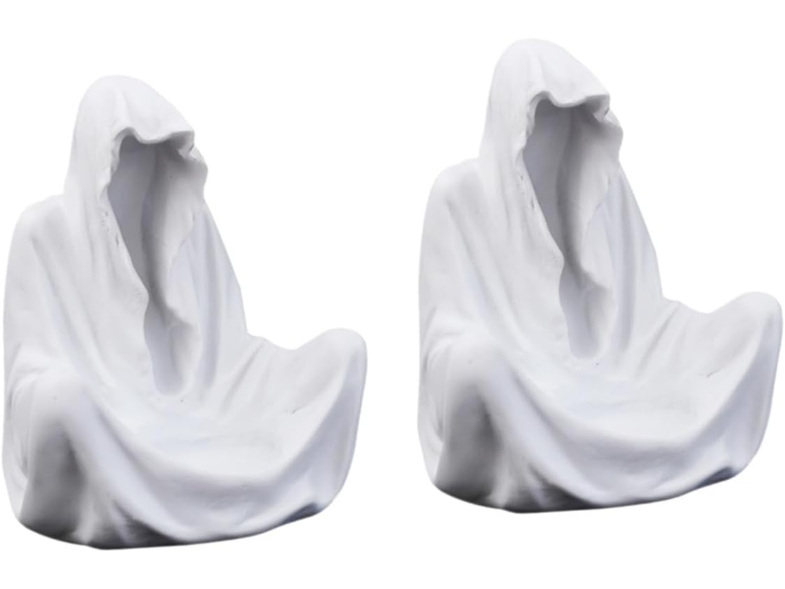Lámpara De Araña De Mago Fantasma De 2 Piezas, Decoración De Halloween, Portavelas Para Fiestas En Interiores