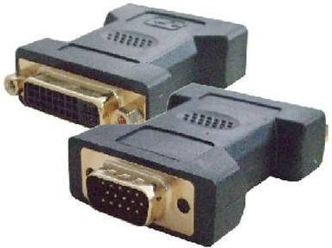 Adaptador de interfaz NILOX NX080200114 VGA DVI-I Negro