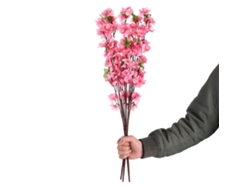 Ramas de durazno artificiales de alta calidad (Decoración para el hogar, Envío desde almacén)