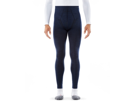 Leggins para Hombre FALKE Wool-Tech Azul para Fitness (2XL)