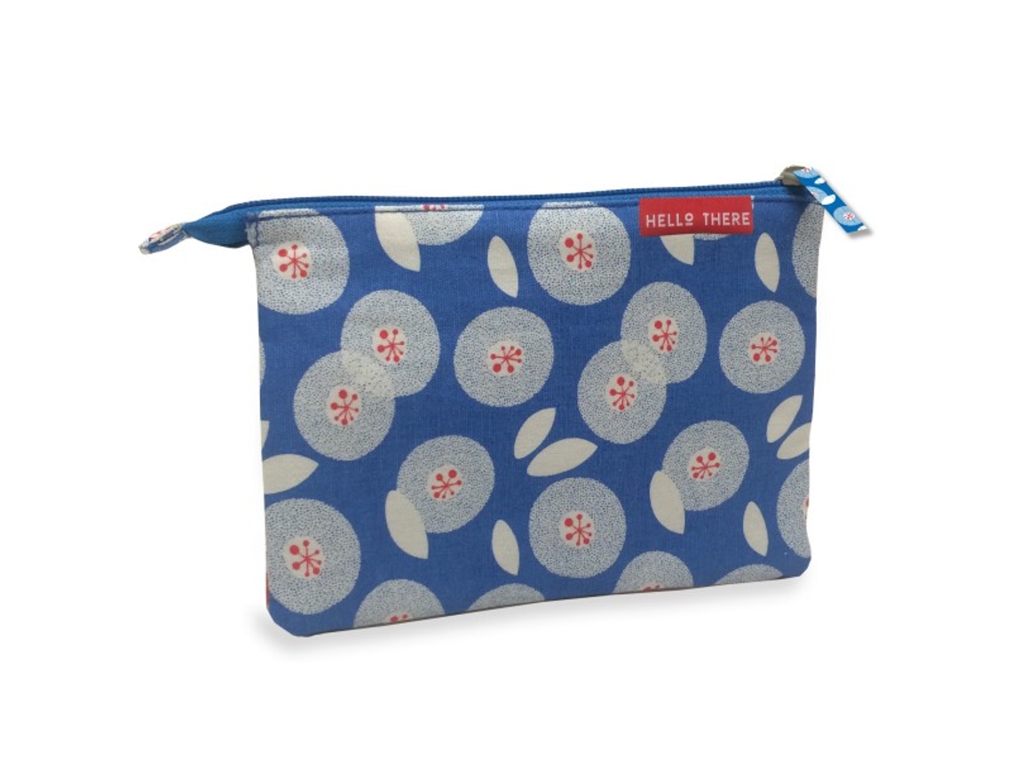 Nécessaire Unisex Bi-joy Flat Hello There Azul