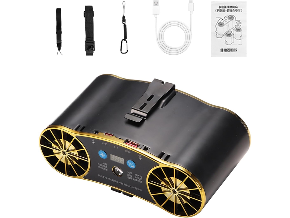 Ventilador De Correa | Circulador De Aire Recargable Por Usb |