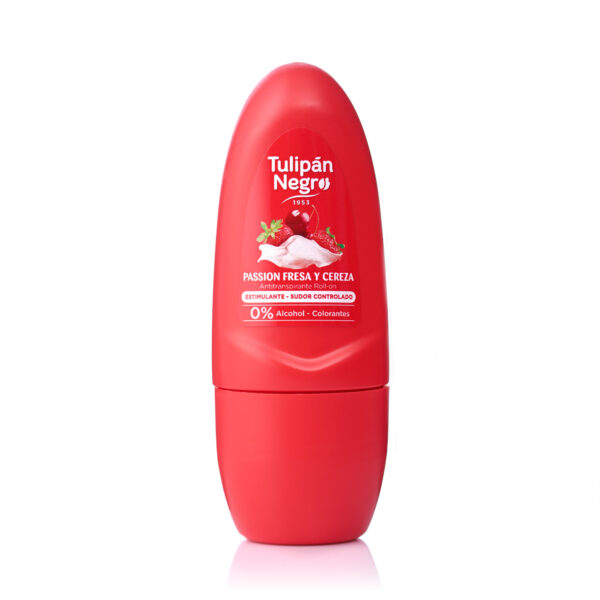 Tulipán Negro Deo Roll On Fresa Y Cereza 50 Ml TULIPAN NEGRO