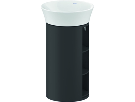 DURAVIT White Tulip, mueble de lavabo de pie, ancho 350 x fondo 410mm, con compartimento abierto, con tecnología tip-on, WT42390