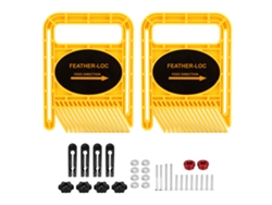 2 Juegos De Placas De Alas Ajustables Y Extendidas Para Sierra De Mesa Y Fresadora, Dispositivo De Seguridad Para Carpintería, Color Amarillo.