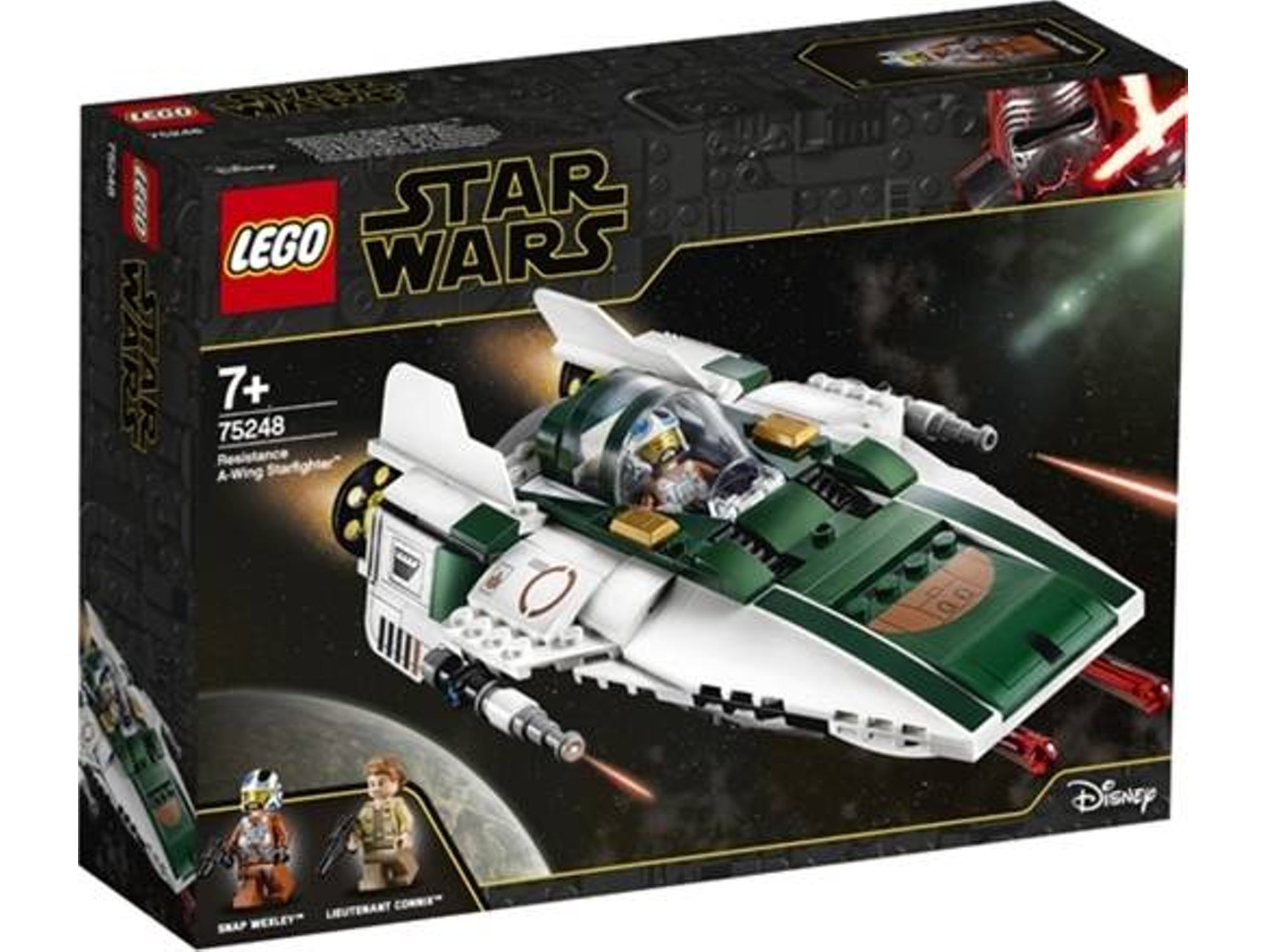 LEGO Star Wars: Resistance A-Wing Starfighter - 75248 (Idade mínima: 7 - 269 Peças)