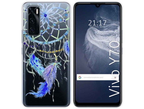Carcasa Vivo Y70 TUMUNDOSMARTPHONE Dibujos Transparente Multicolor