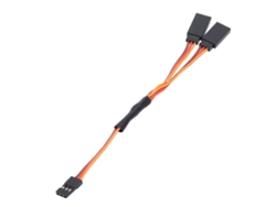 Yncm2026-10pcs Cable Extensión Servo Estilo Y Jr 1 Macho A 2 Hembras Para Juguetes Rc 150mm