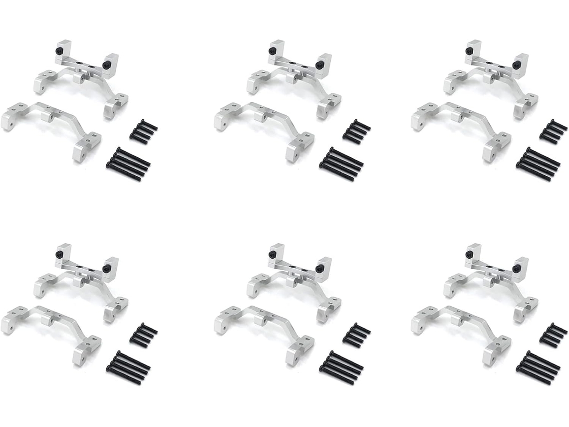 6x Para Mn D90 D91 D96 Mn99s 1/12 Piezas De Actualización Base De Asiento De Coche Con Control Remoto