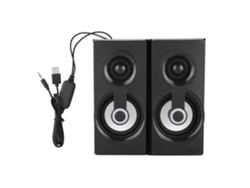 Altavoz De Computadora Usb 5v Pc Caja De Sonido Usb De Escritorio (madera Robusta)