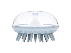 Cepillo redondo para champú con forma de medusa, peine de silicona para masaje del cuero cabelludo de Rosewell