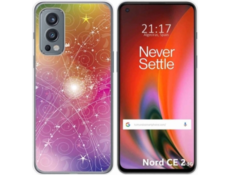 Carcasa OnePlus Nord 2 5G TUMUNDOSMARTPHONE Abstracto Multicolor