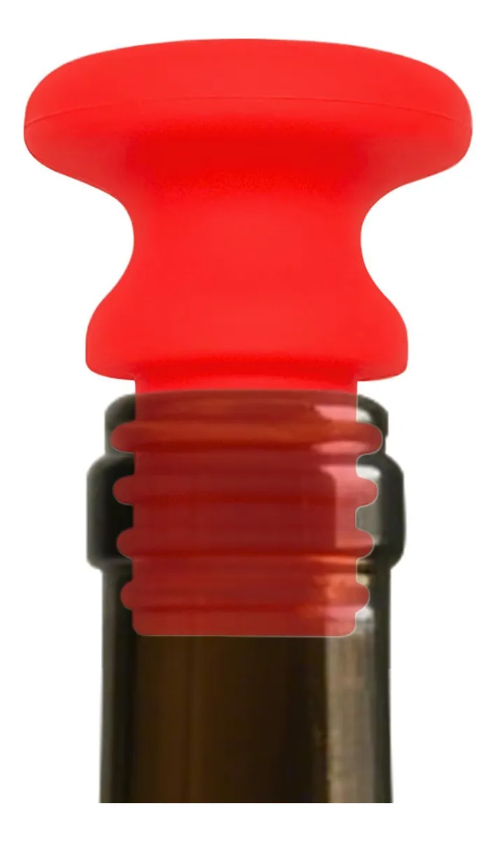Tapones de corcho de silicona para vino y botellasvayotoy