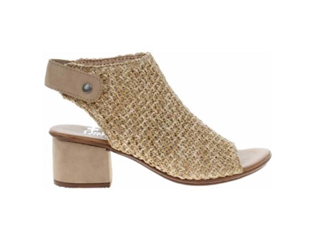 Zapatos RIEKER Mujer ( Beige - Material Sintético -39)