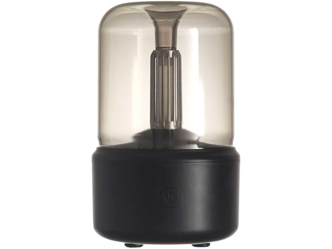 Difusor Vidro Fumé Preto 120ml Diseño Moderno Seguridad Integrada