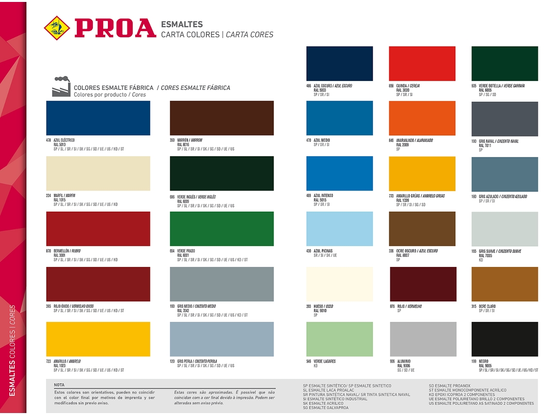 DIPTICO COLORES ESMALTES