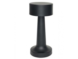 2026-lámpara De Mesa Recargable Con Sensor Táctil, Luz Nocturna Usb 3 Modos De Luz 3000k-6000k 1800mah Negro