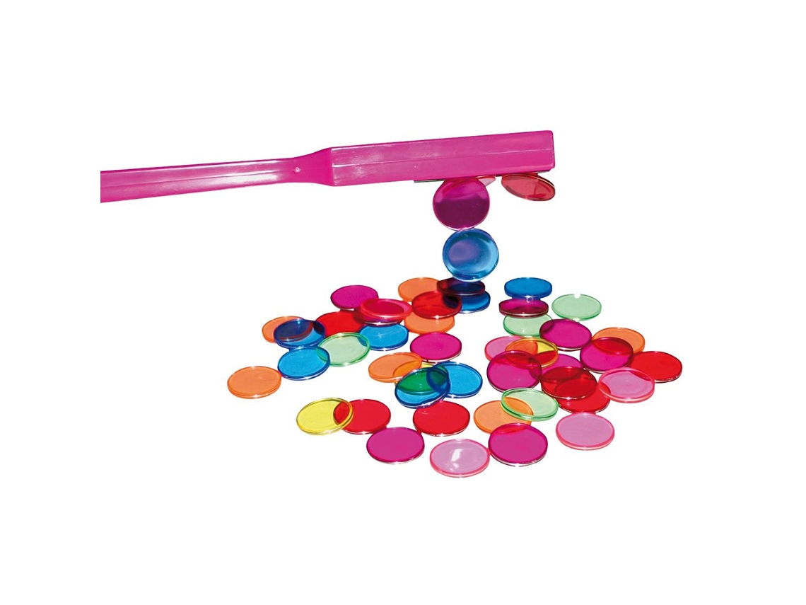 Juego De Varitas Magnéticas De 101 Piezas Con Fichas - Juguete Educativo Para El Aprendizaje Temprano