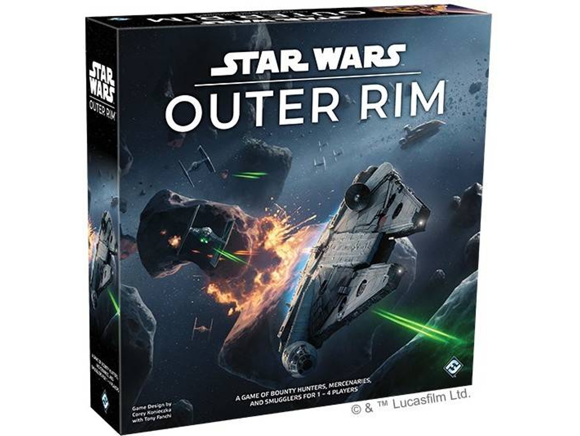 Juego de Mesa FANTASY FLIGHT Star Wars: Outer Rim (Inglés - Edad Mínima: 8)