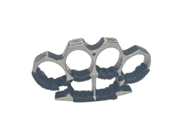 Herramienta De Autodefensa De Cuatro Dedos Con Práctico Estuche De Aleación De Zinc.