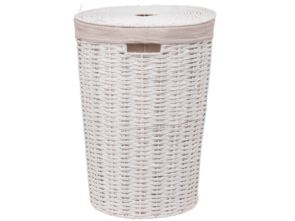 Cesto Redondo 40L Vannerie Blanco 5 FIVE SIMPLY SMART