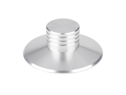 Estabilizador De Disco Metálico Para Tocadiscos De Vinilo Lp, Abrazadera De Presión De Aluminio Plateado