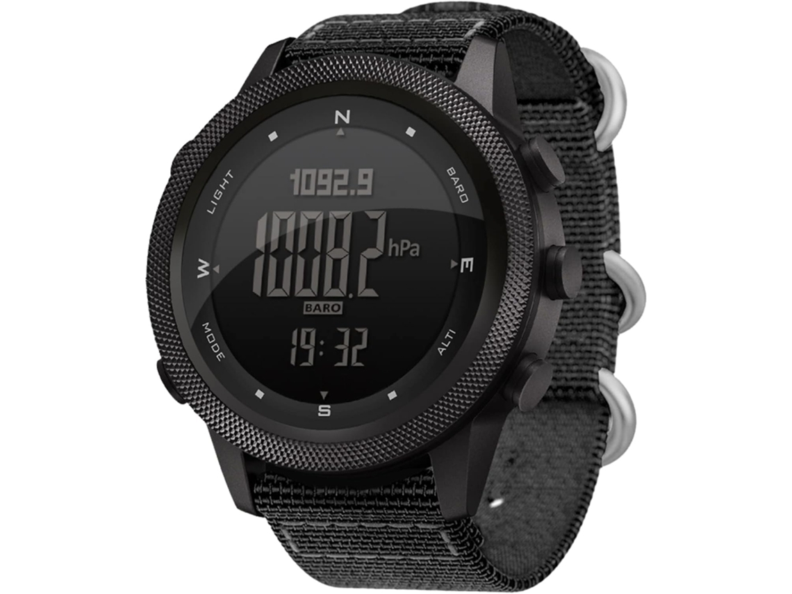 Relojes militares con brújula para hombres, reloj táctico, relojes deportivos al aire libre para hombres, reloj de pulsera Digital para senderismo YEMAESRE
