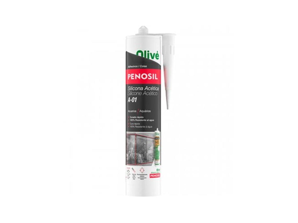 Cartucho De Silicona Para Acuario Trasluc 300ml A 01 Penosil