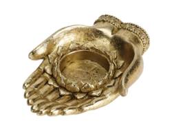 Portavelas Manos 14,3x10,2 Cm