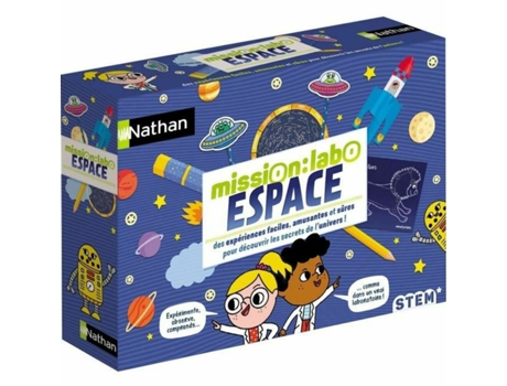 Juego Educativo NATHAN Mission Labo Espace Set Edad Mínima Recomendada: 3 años)
