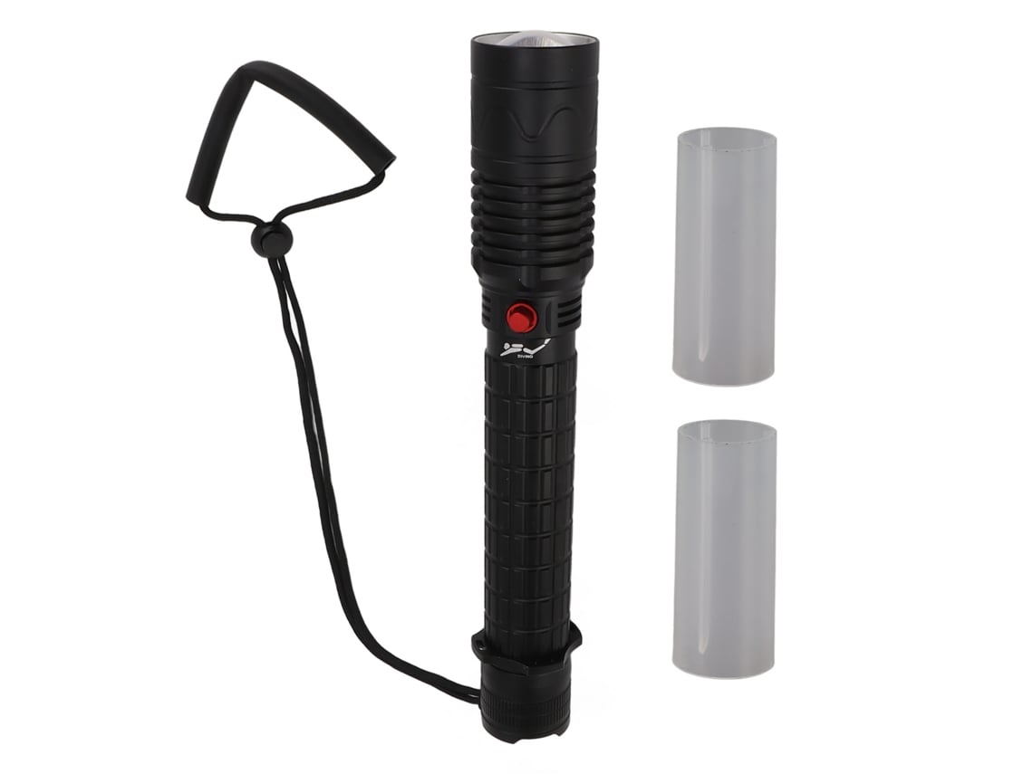 Linterna de buceo profesional BJ con interruptor magnético, 3 modos, 8000 lm, IPX8, súper brillante, antiburbujas.