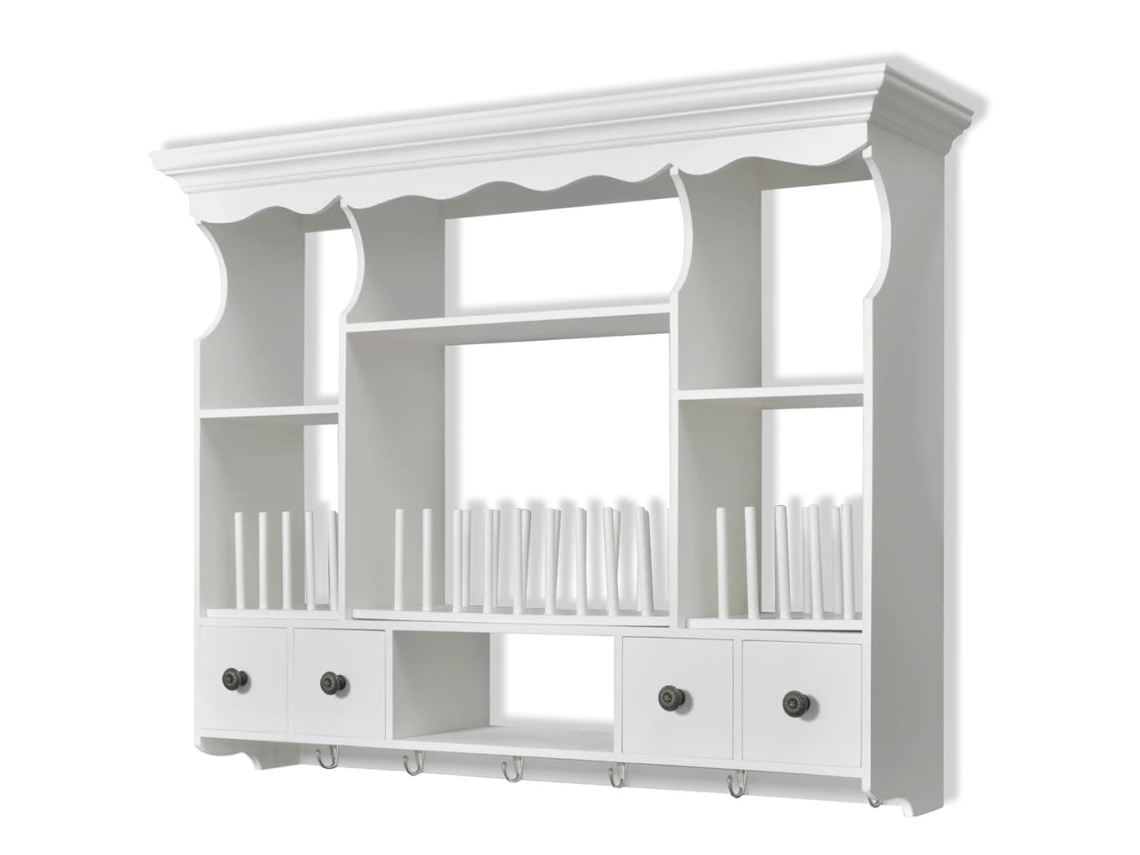 Maison Exclusive - Mueble De Pared Para Cocina De Madera Blanco