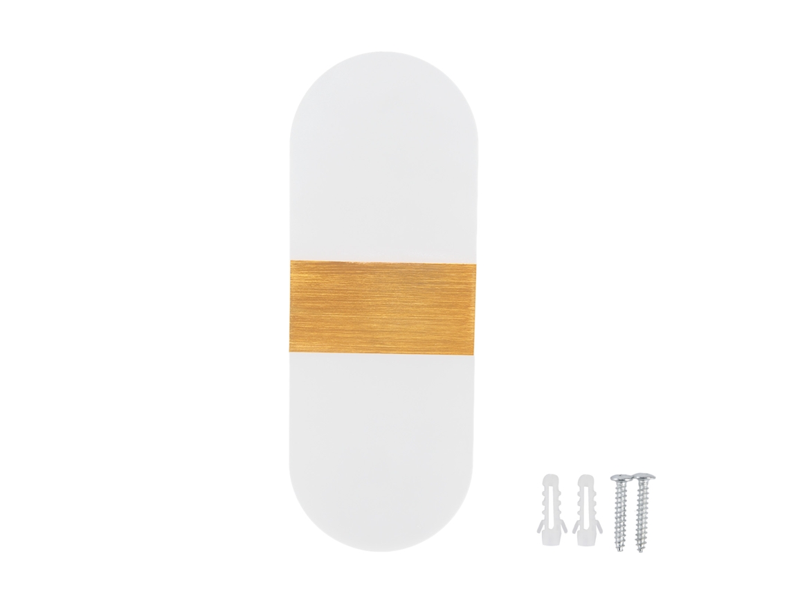 Apliques De Pared Led 6w Y 100lm, Estilo Moderno, Bajo Consumo, Aluminio Acrílico, Resistentes A La