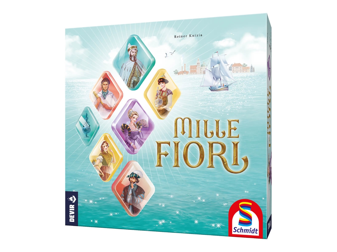 Juego de Estrategia DEVIR Mille Fiori (Edad Mínima Recomendada: 10 años - Portugués)