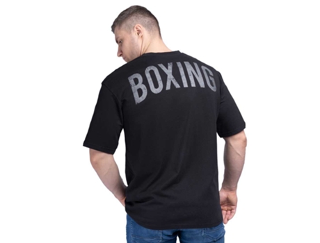 Camiseta de Hombre para Fitness LONSDALE Thrumster Negro (M)