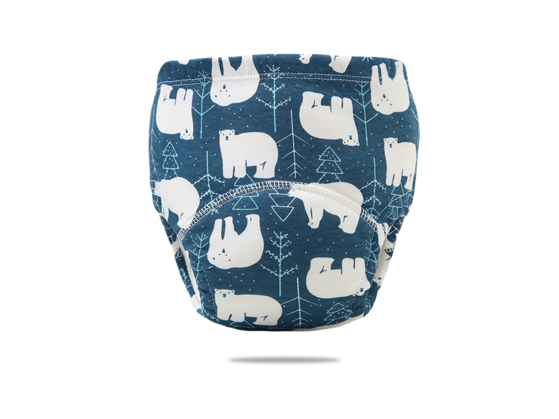 Pañales lavables para bebé, talla 90, calzoncillos de entrenamiento Siurn Polar Bear (aptos para bebés de menos de 17 kg)