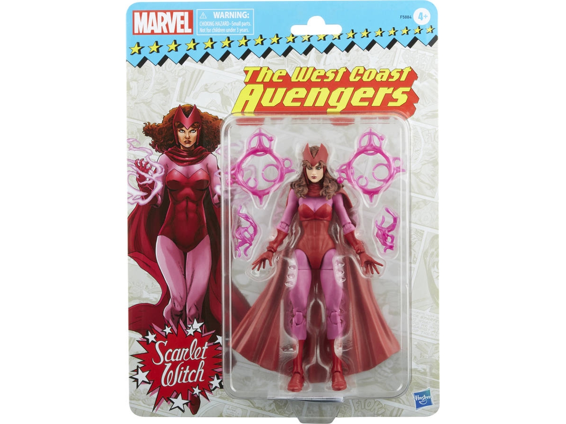 Figura de Acción MARVEL CLASSIC Bruja Escarlata Marvel Legends Series (Edad Minima: 4 años)