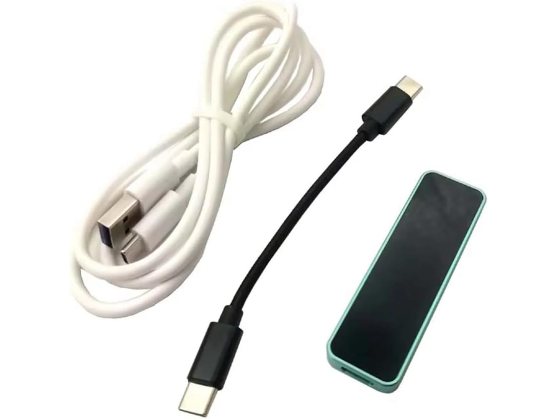 Amplificador De Auriculares Con Decodificación Ks01 Pantalla Oled Xmos + Cable Usb Es9038q2m