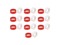 10 rollos de cinta selladora de roscas de 0,55 pulgadas x 32,81 pies (10 m) para herramientas adhesivas industriales Rosewell (14 mm)
