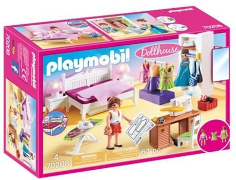 Playmobil PLAYMOBIL Dollhouse Dormitorio (Edad Mínima Recomendada: 4años)