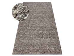 Alfombra NEPAL 2100 stone, gris - lana, de doble cara